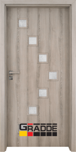 Интериорна врата Gradde Zwinger, цвят чсен вералинга