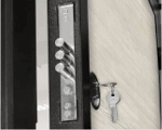 Блиндирана врата серия Ale Door - втора ключалка 