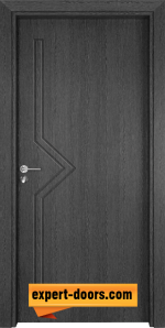 Интерниорна врата Gama 201P, цвят Сив кестен