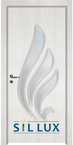 Интериорна врата Sil Lux, модел 3013 F, цвят Снежен бор