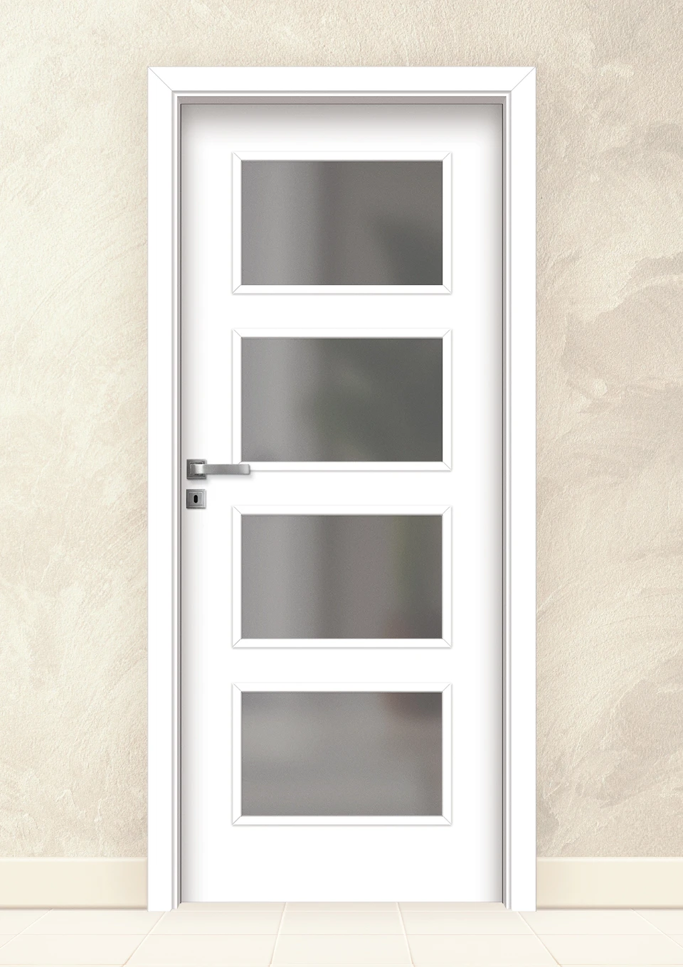 Интериорна врата Invado Merano модел 5 Lindo White