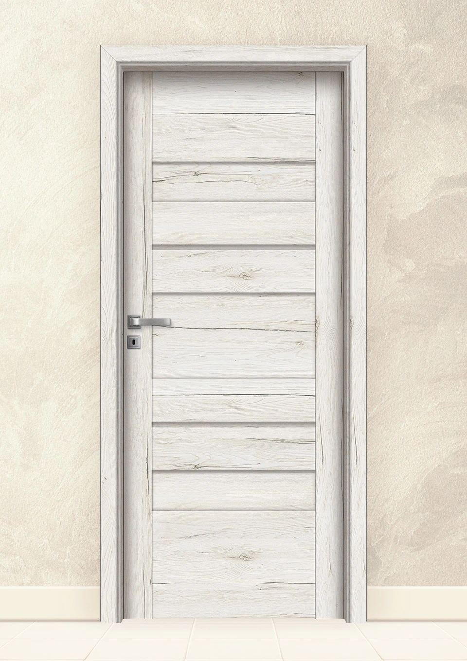 Интериорна врата Invado Pasaro модел 1 Snowy Oak
