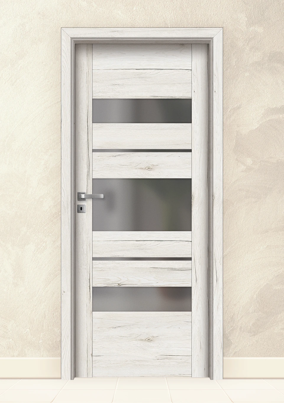 Интериорна врата Invado Pasaro модел 4 Snowy Oak